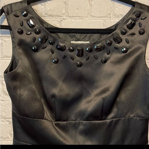 NWOT Loft Black dress Size 2P - Picture 4 of 9